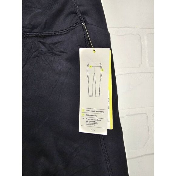 All In Motion Black Flex High Rise Leggings XSmall - Picture 3 of 5